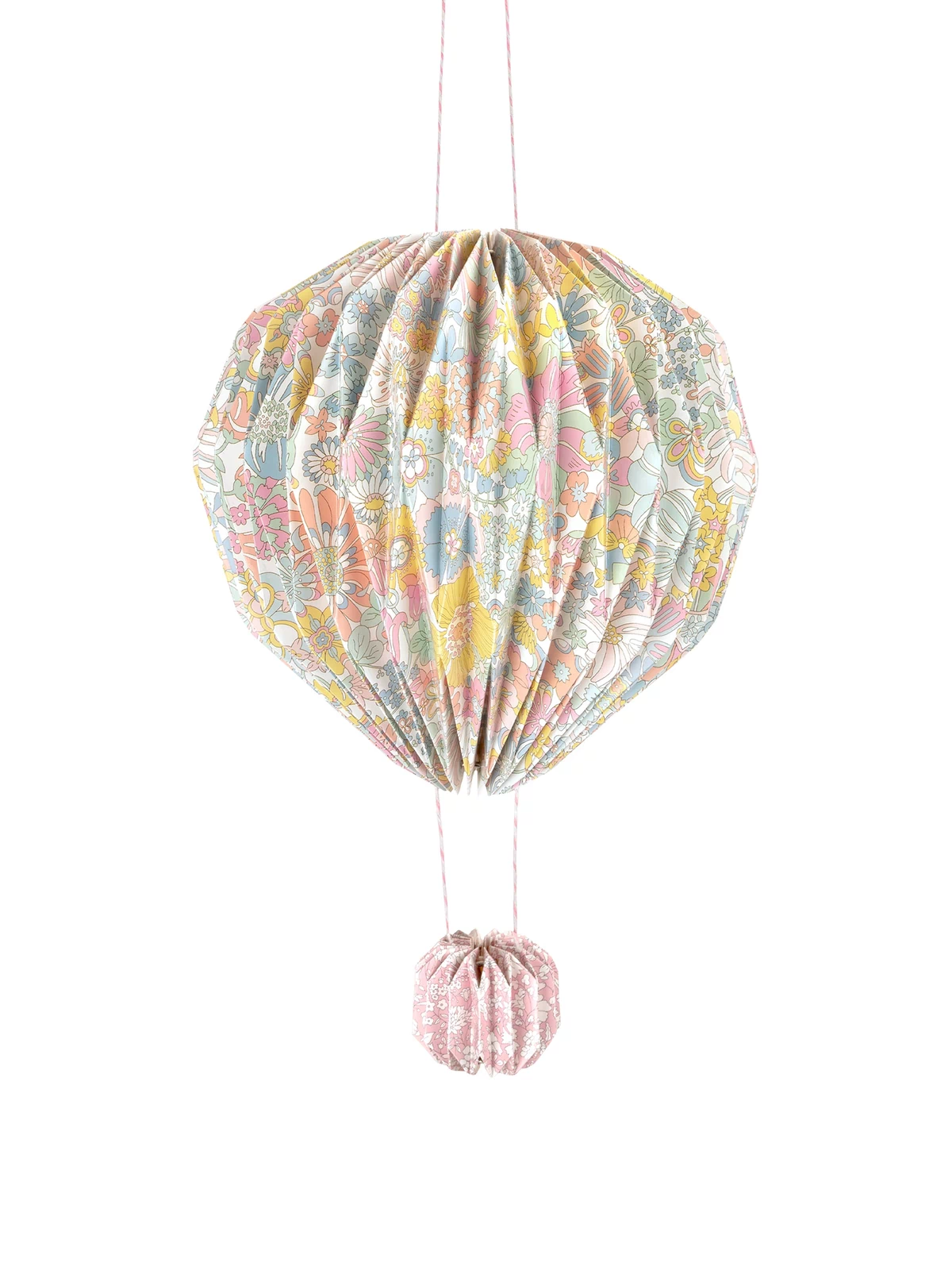 Our balloon decor set of 3 are fabulous paper decorations for hanging at parties or in the home, made with Liberty floral print designs. Image3