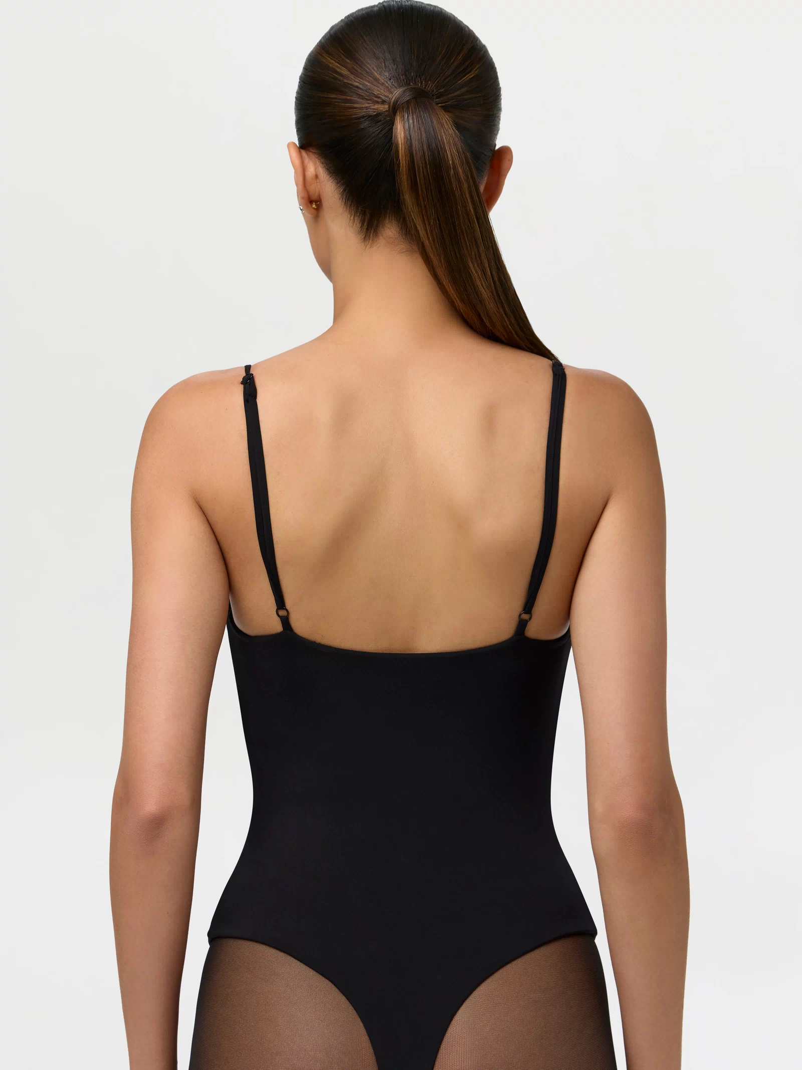 Black Naked Lace Balconette Bodysuit