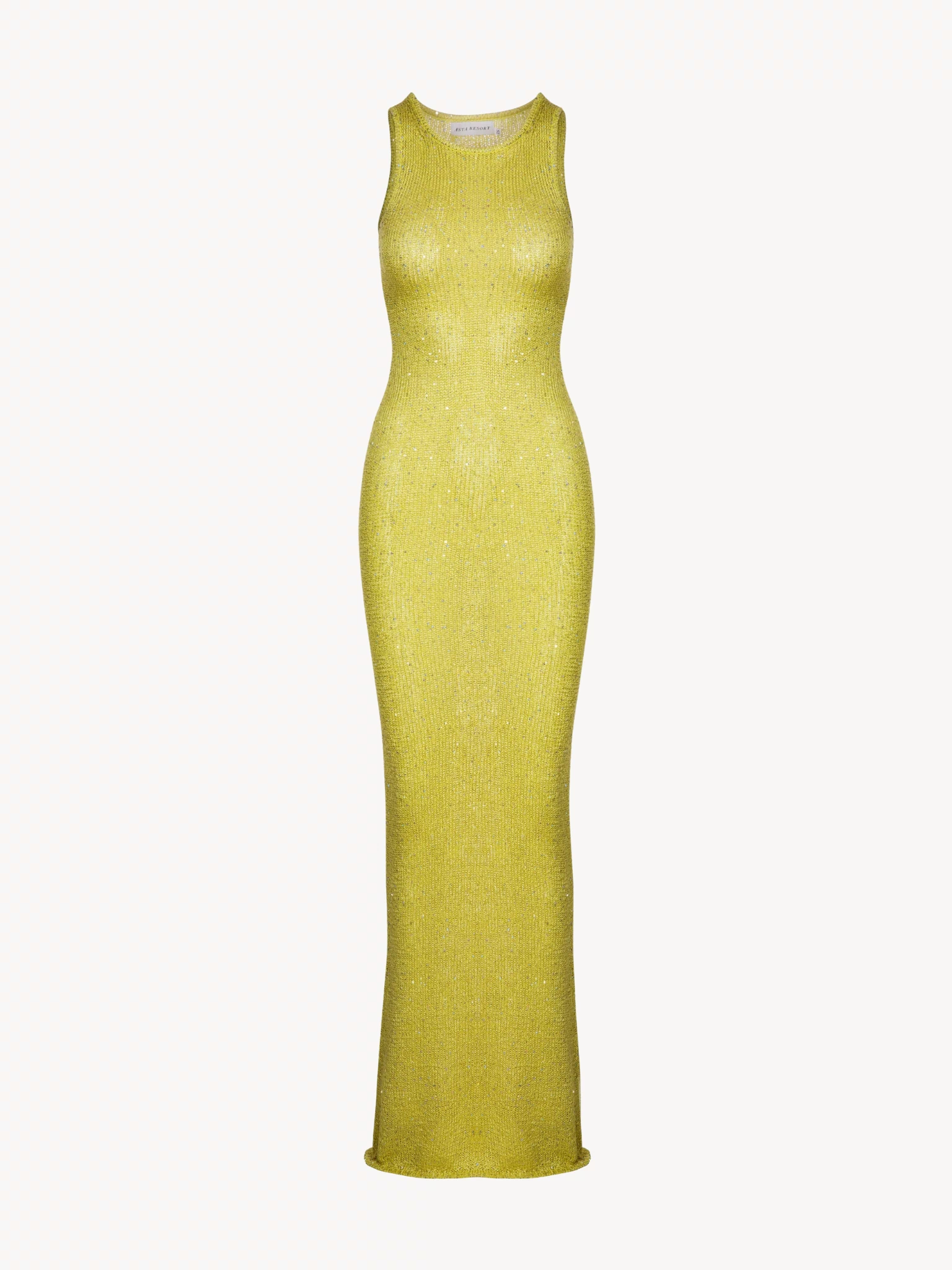 Natalia Dress - Chartreuse
