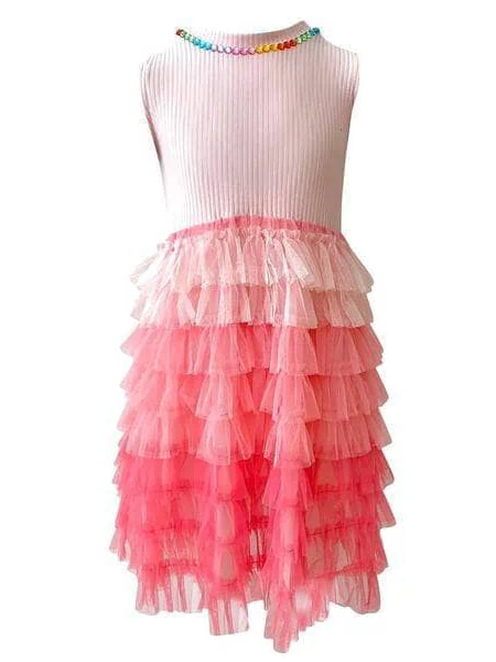 Lola + The Boys DRESS Ombre Jewel Dress