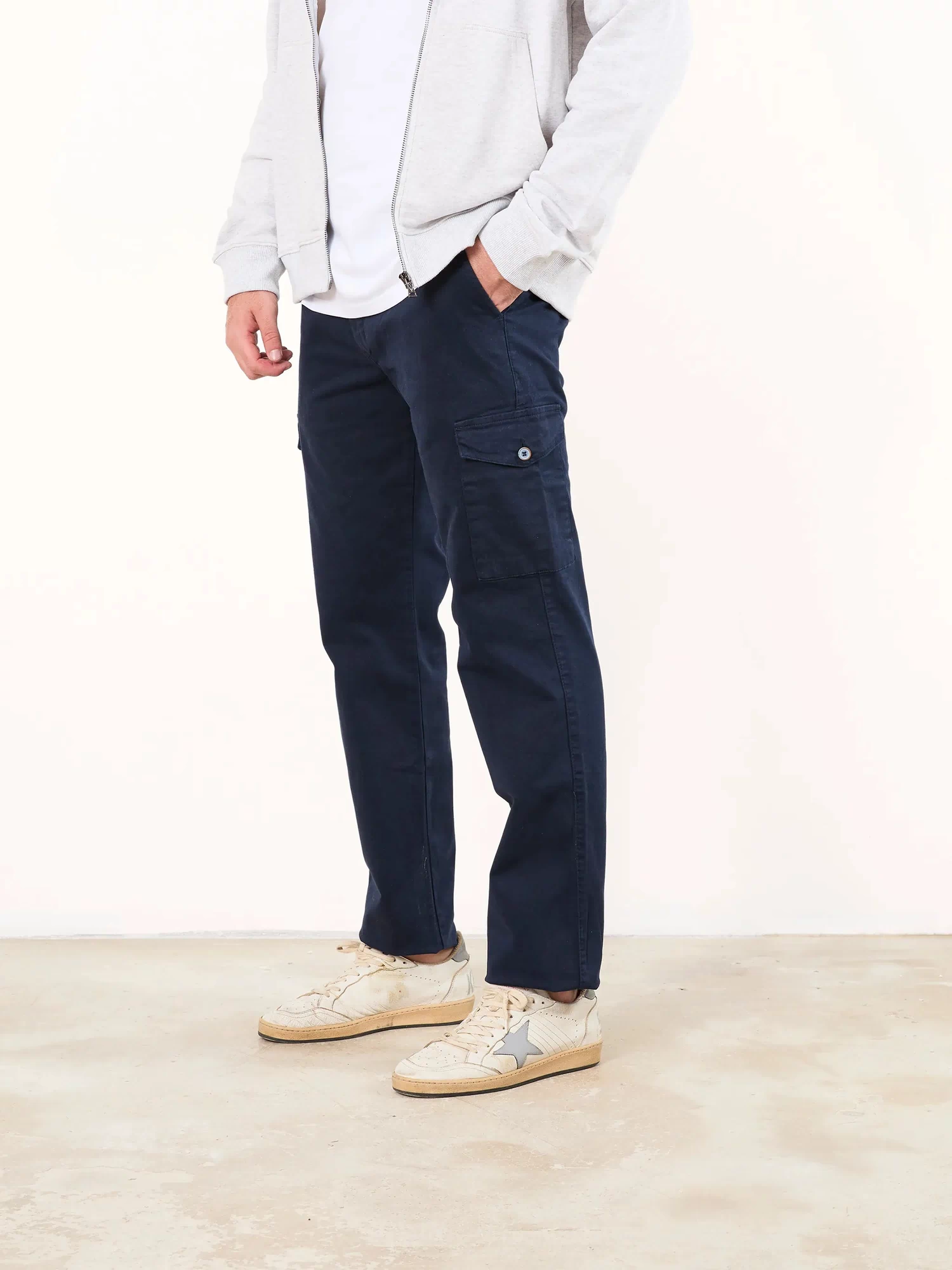 Pantalón Cargo Navy