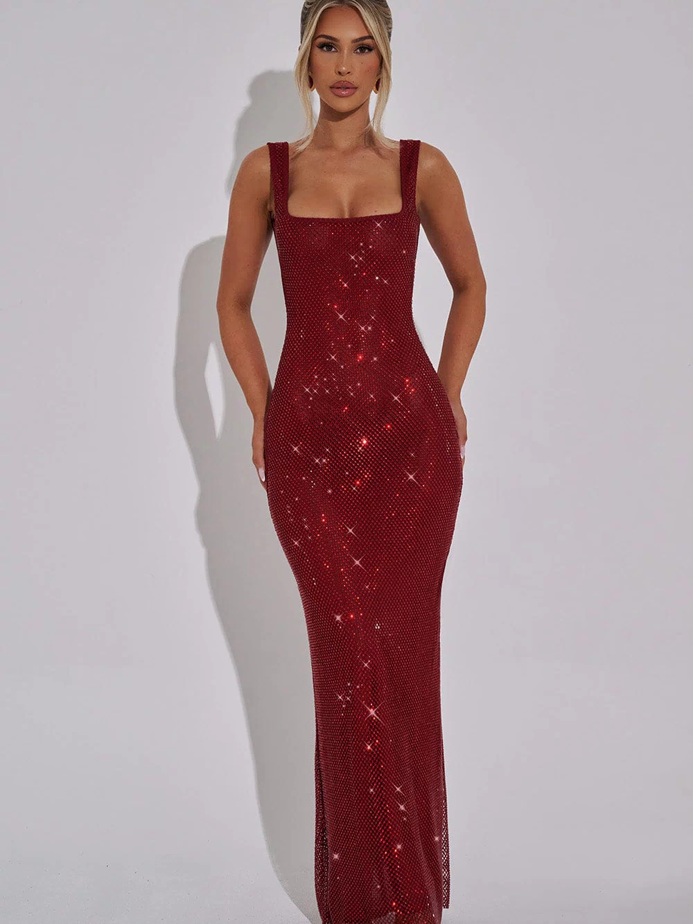 Petra Maxi Dress - Wine Dress Babyboo Fashion Premium Exclusive Design