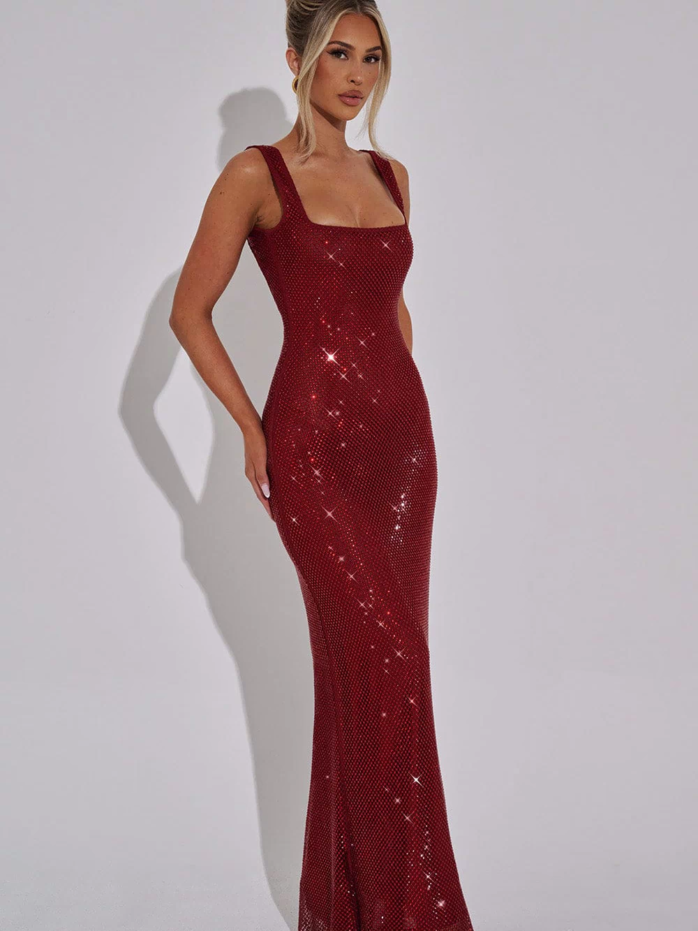 Petra Maxi Dress - Wine Dress Babyboo Fashion Premium Exclusive Design