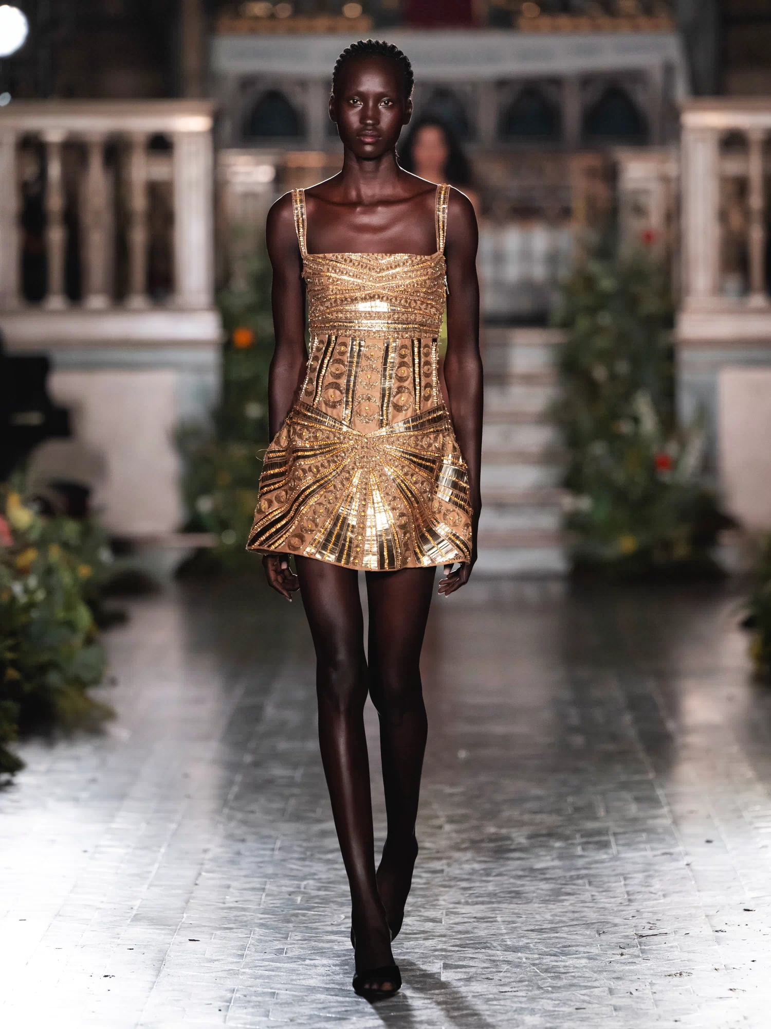 Phoenix Dress - Gold - Annie's Ibiza