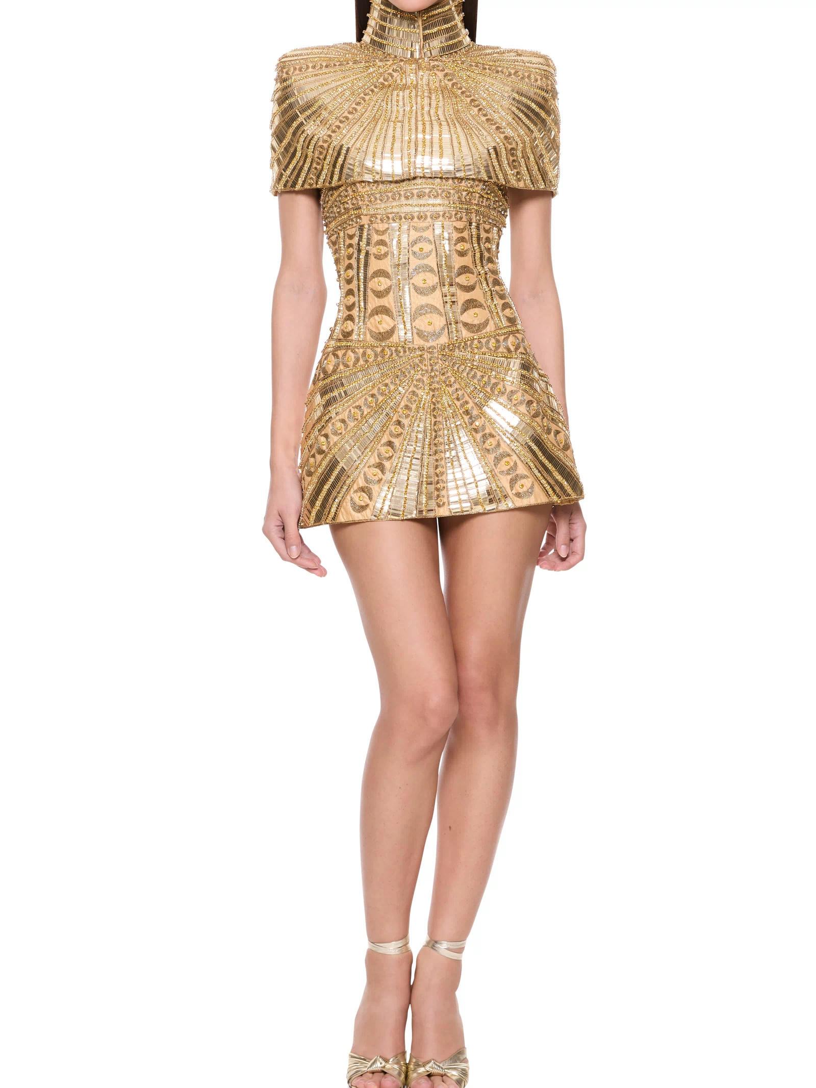 Phoenix Dress - Gold - Annie's Ibiza
