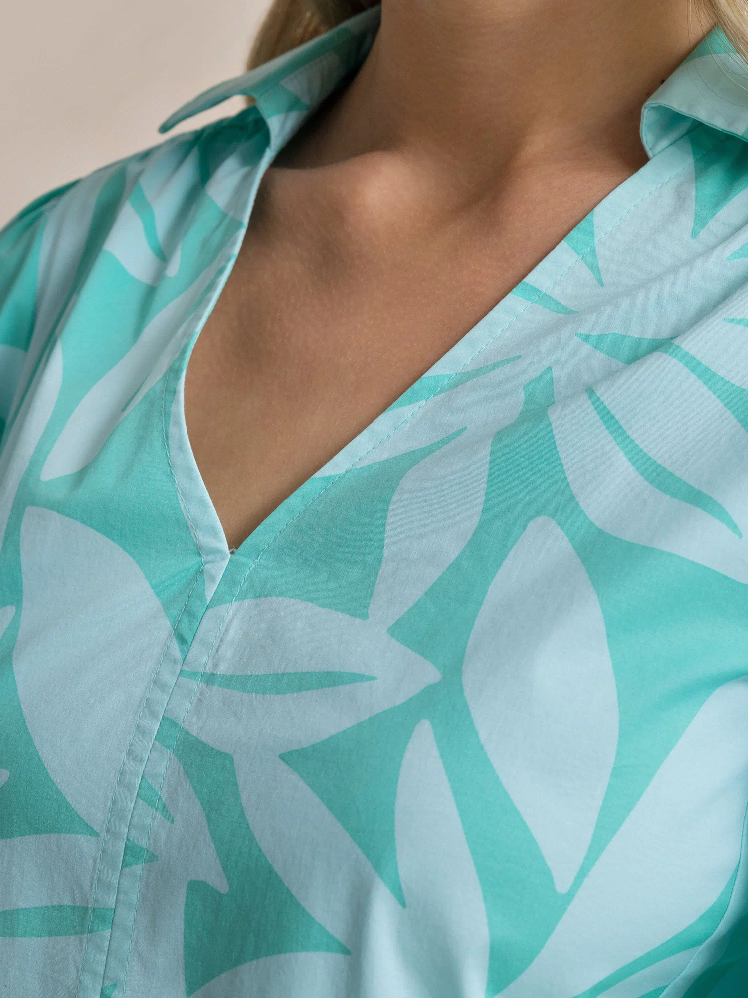 The detail view of the Southern Tide Piper Printed Dress by Southern Tide - Florida Keys