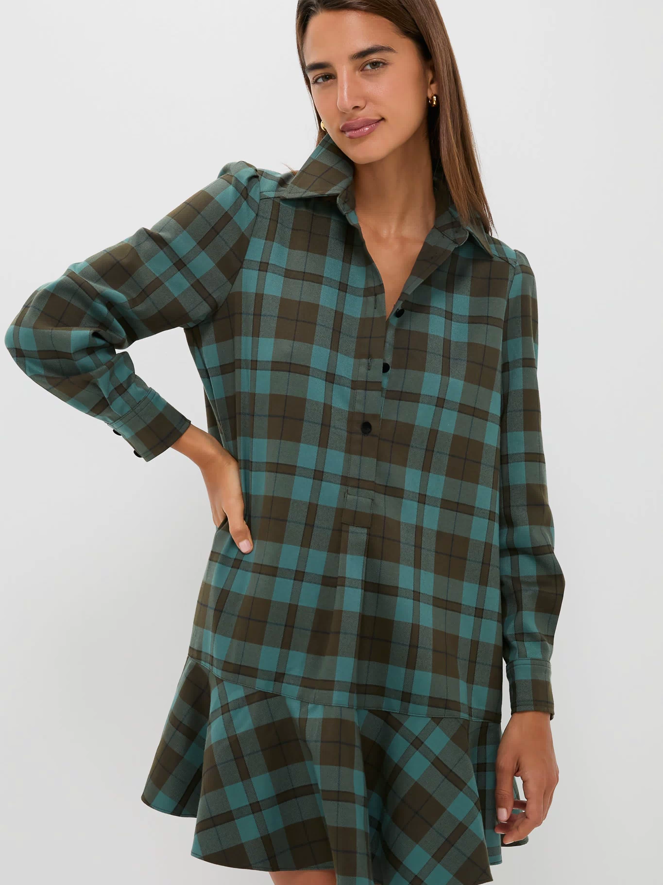 Isle of Skye Plaid Callahan Shirt Dress
