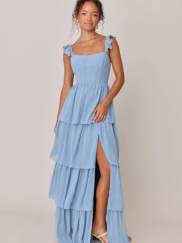 Poppy Chiffon Dress | Made To Order