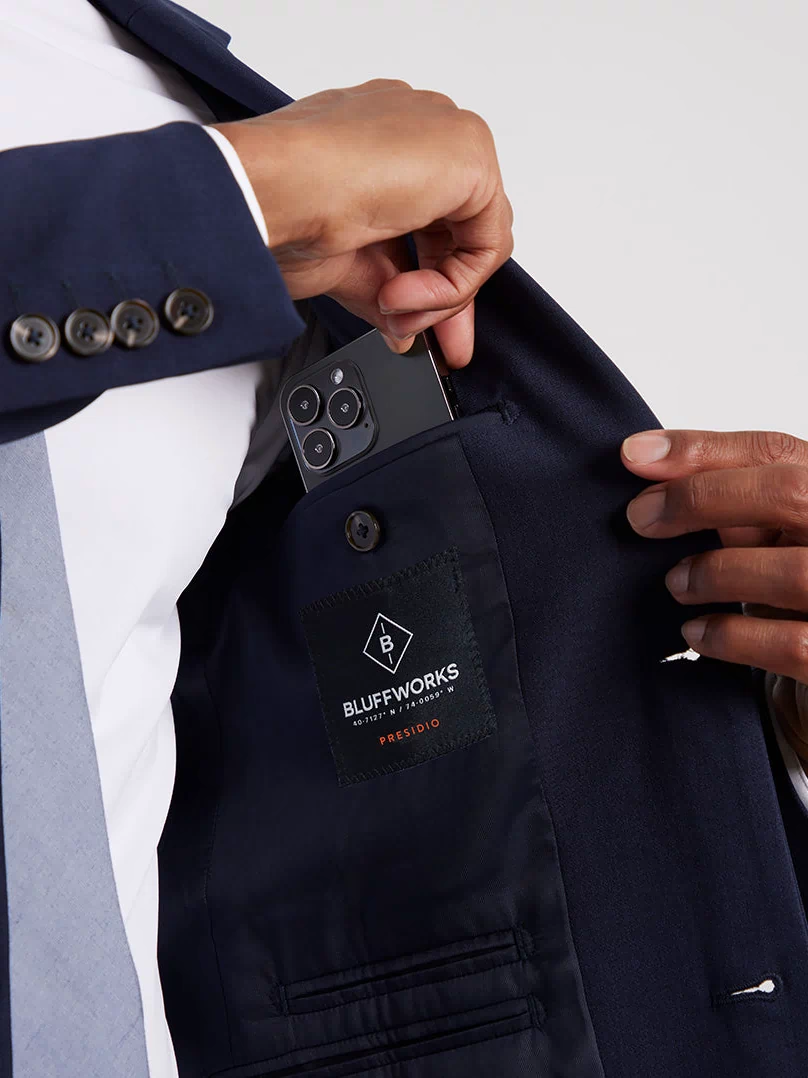 Presidio Blazer Slim Fit - True Navy