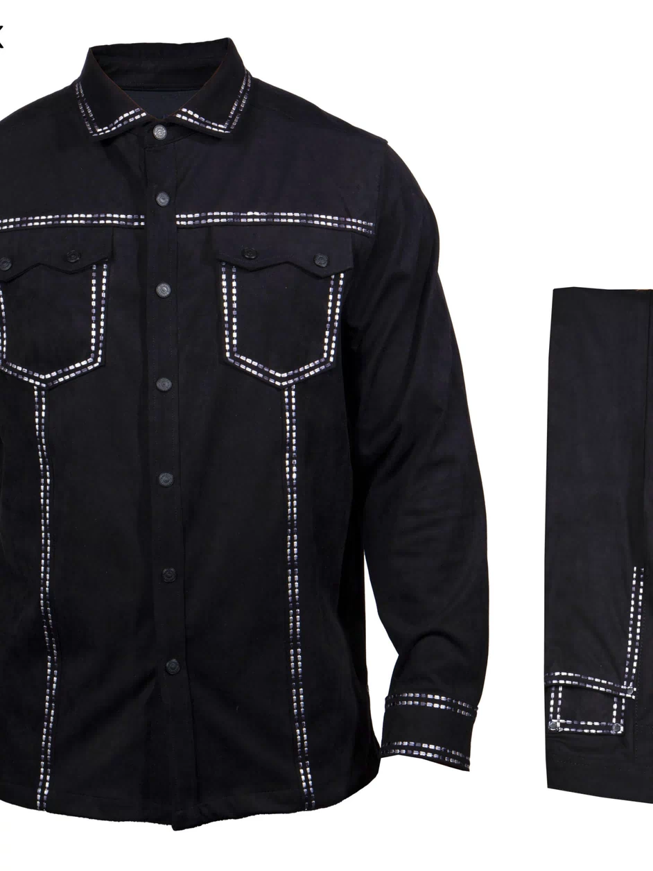 Prestige CSL-562 Black Double Stitch Clothing Set