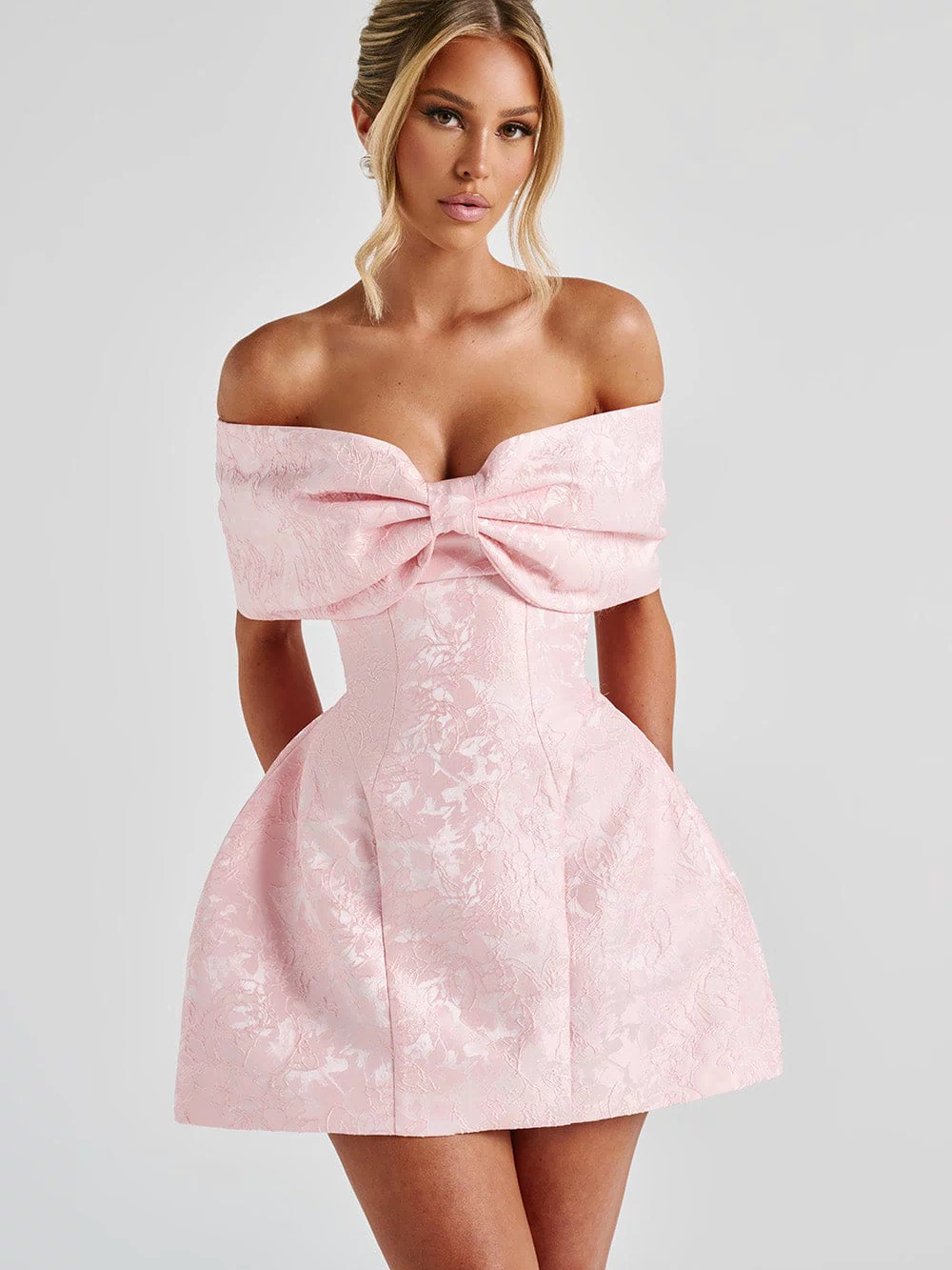 Raquel Mini Dress - Blush