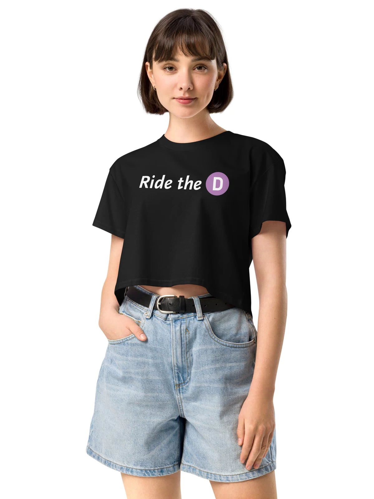 Ride The D Crop Top