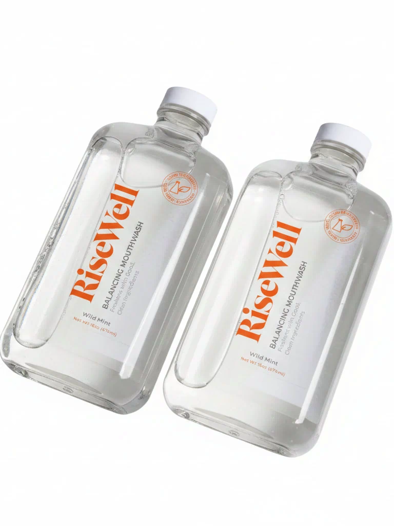 2 Packs of RiseWell Ph Balancing Mouthwash 