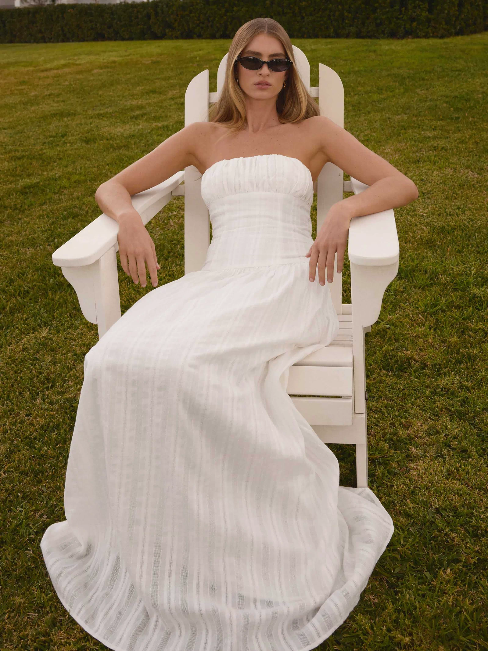 Roslynn Maxi Dress - White