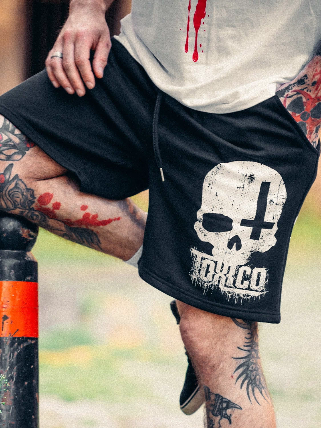 Rotten Logo Sweat Shorts