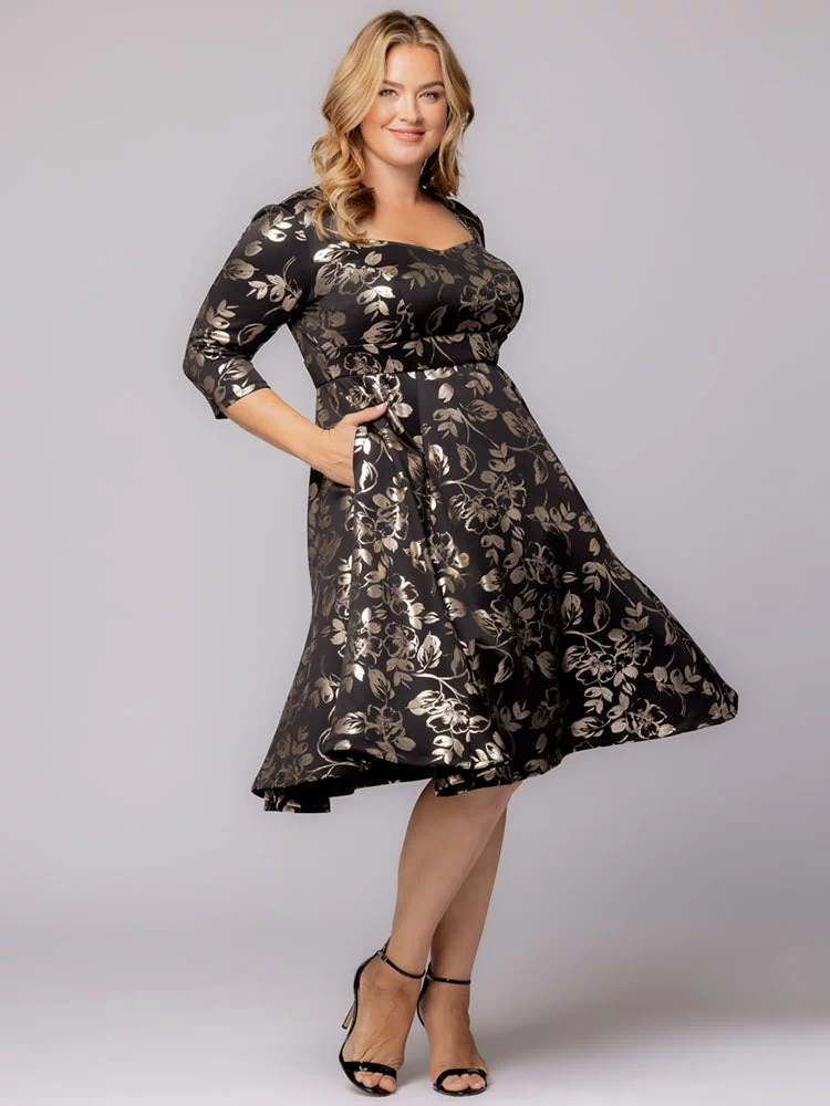 Royal Sweetheart Cocktail Dress