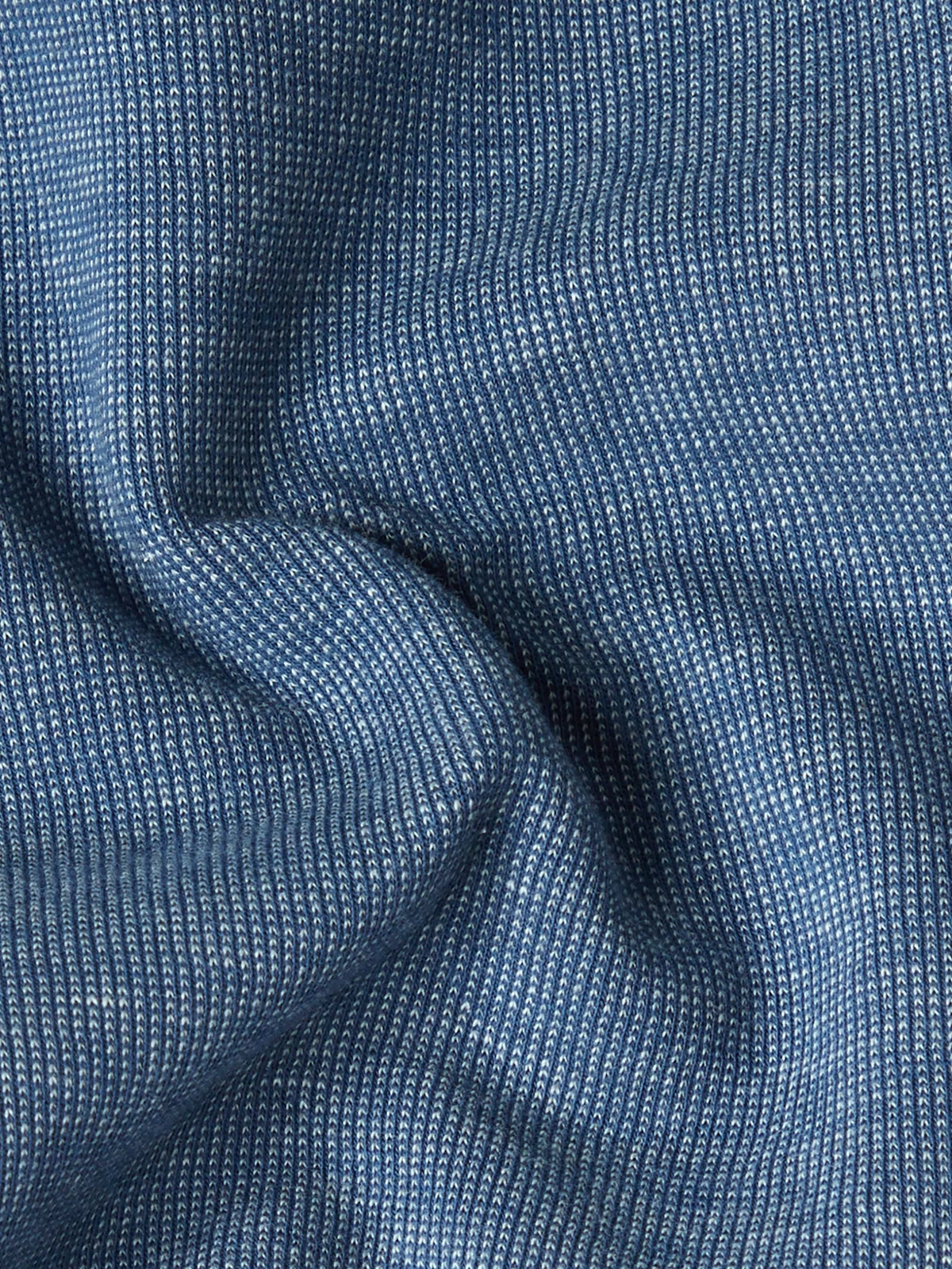 RR Short 7" Blue close up fabric