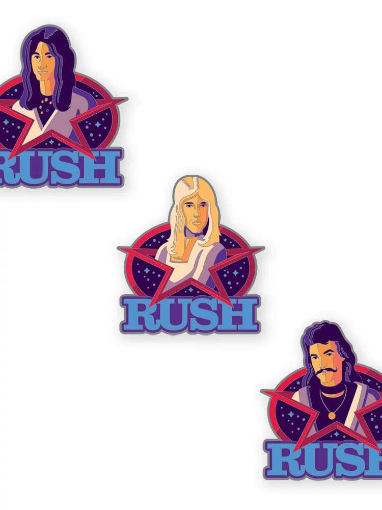 Rush - 2112 50th Anniversary Pin Set