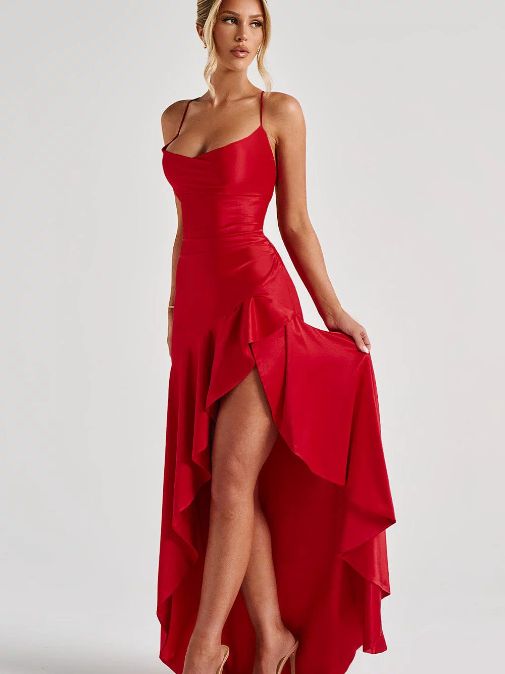 Samira Maxi Dress - Red Dress Babyboo Fashion Premium Exclusive Design