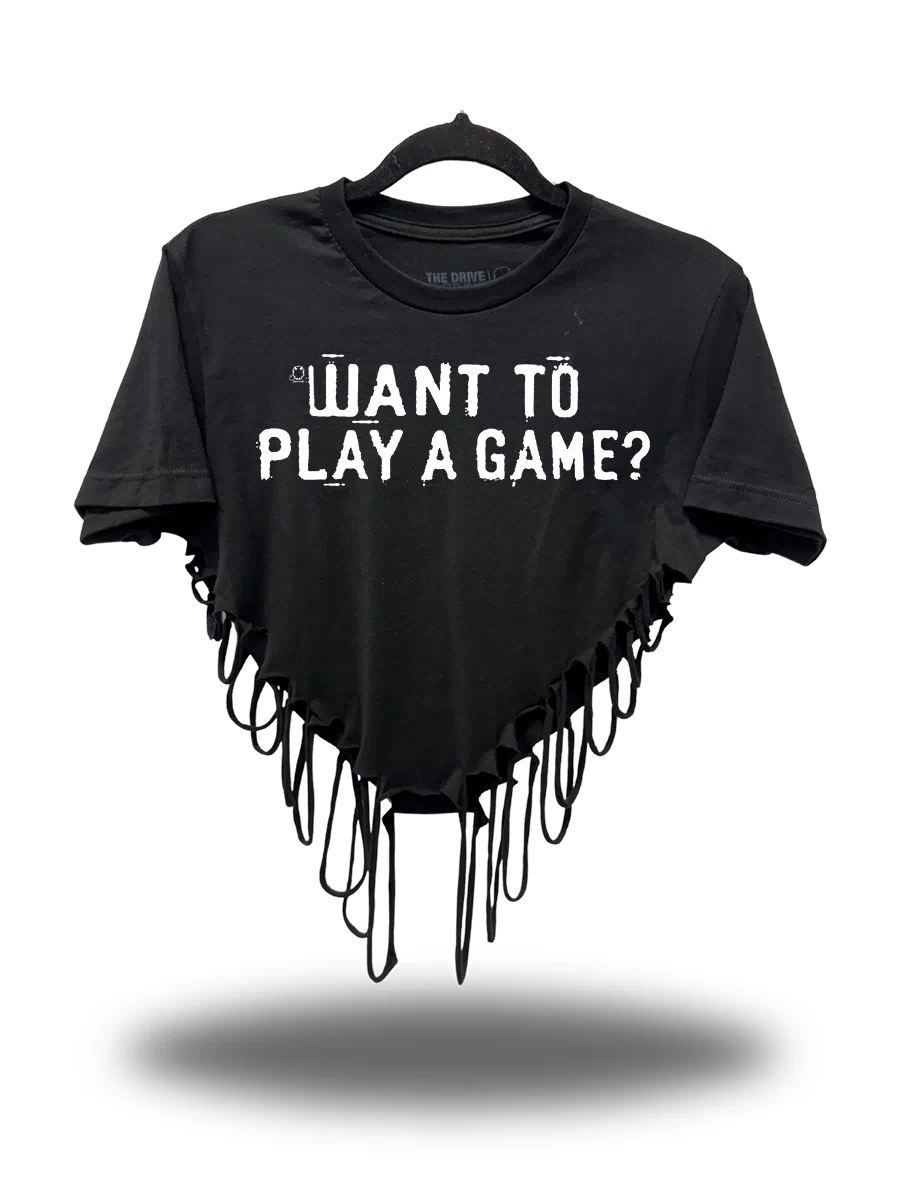 SAW ROAD RASH HEART CROP TOP