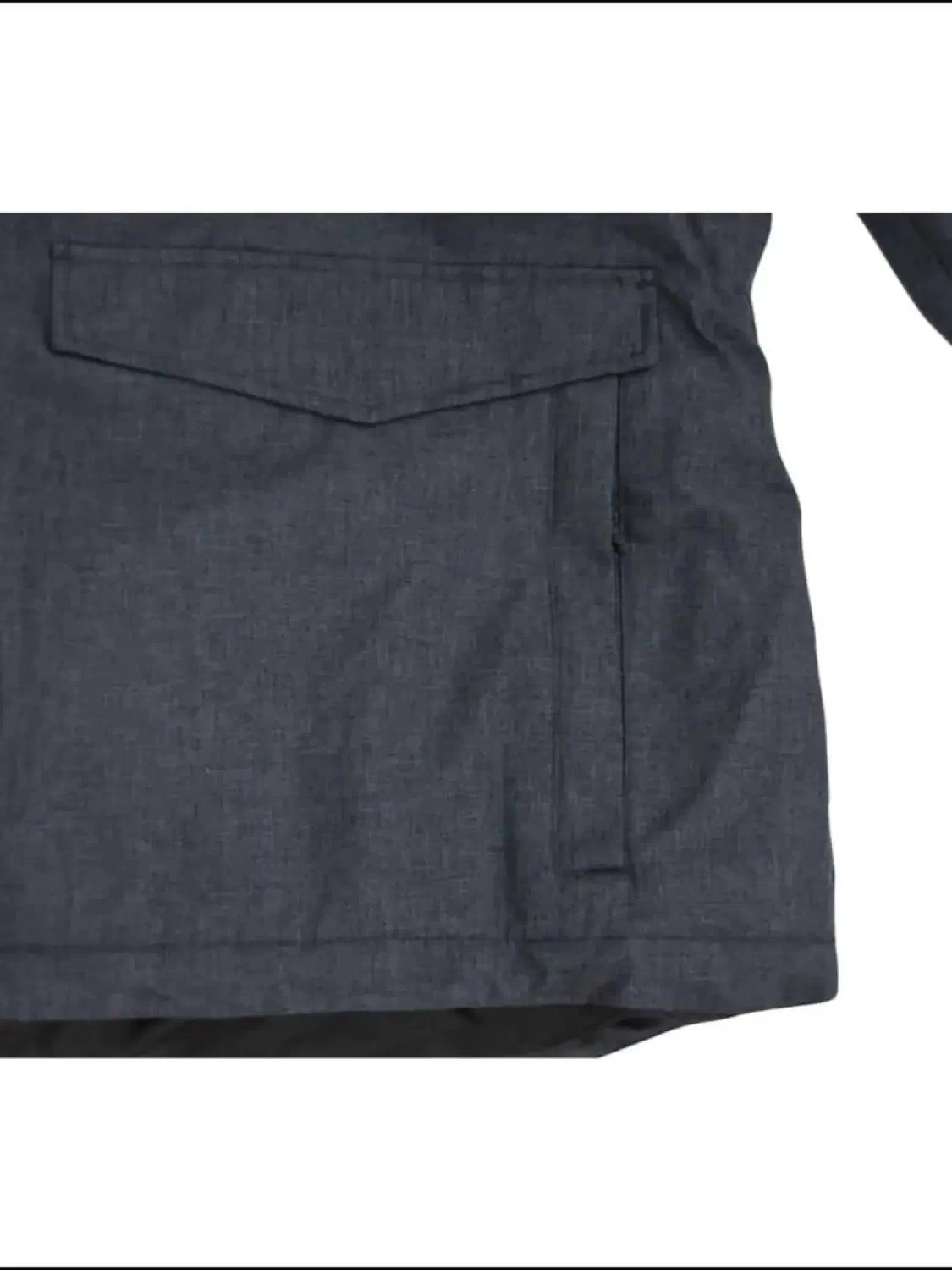 Dark blue insulated winter parka coat with pocket from Snow Country Outerwear for men