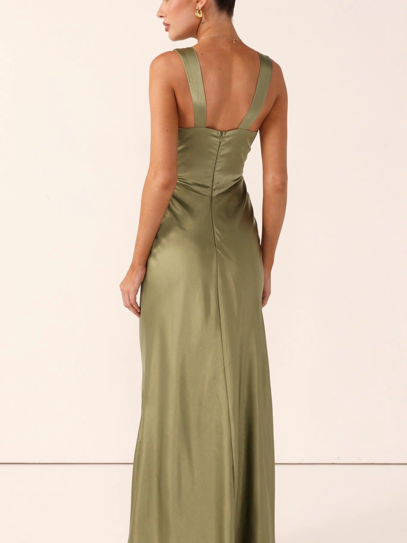 Sofia Maxi Dress - Olive - Billy J