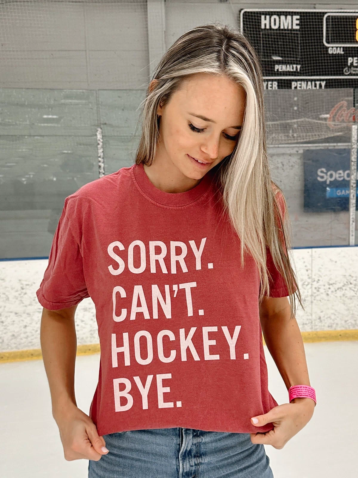 Sorry Can't Hockey Bye