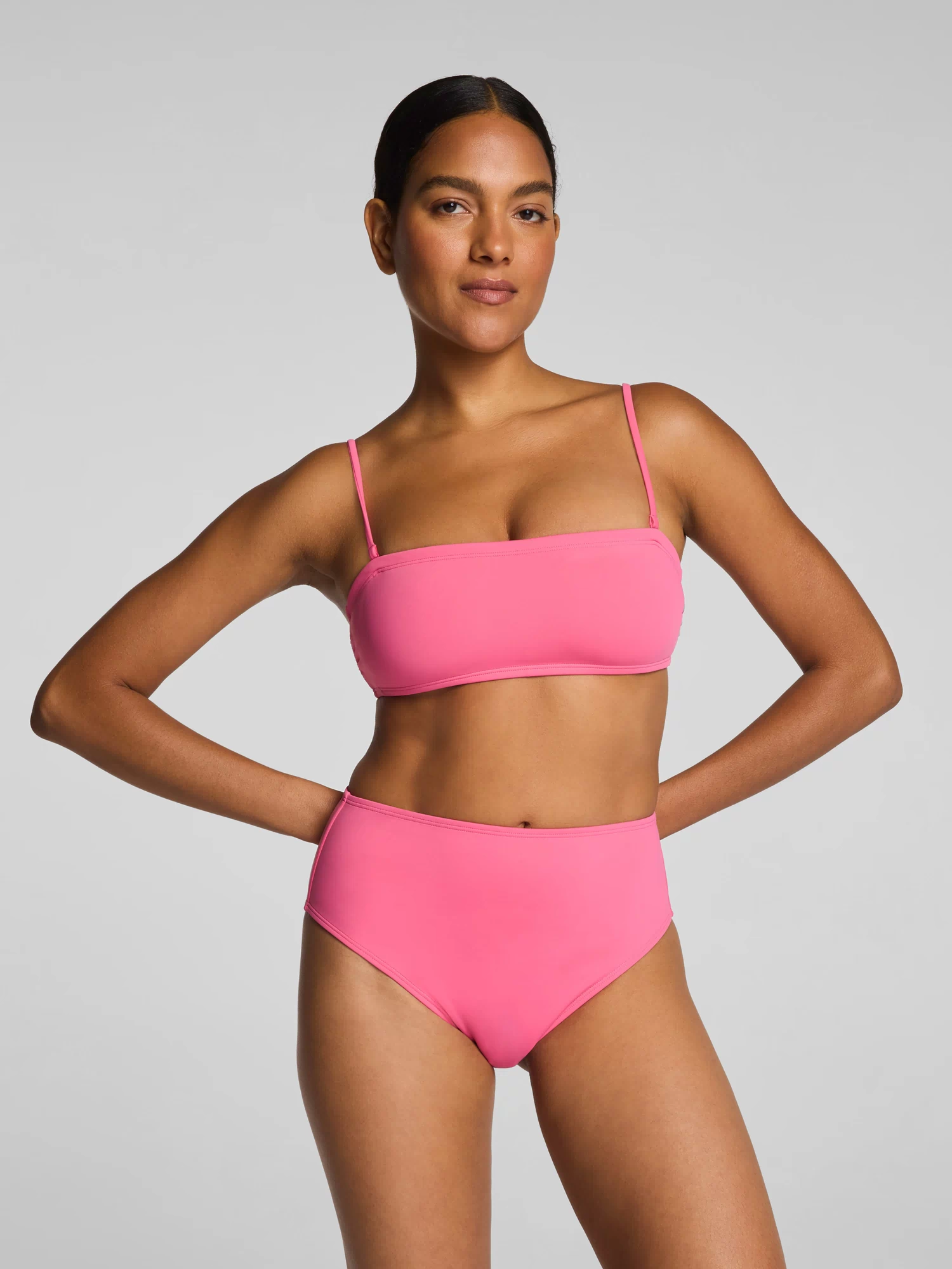 SPANXsmooth®  Swim Bandeau Bikini Top | Hibiscus
