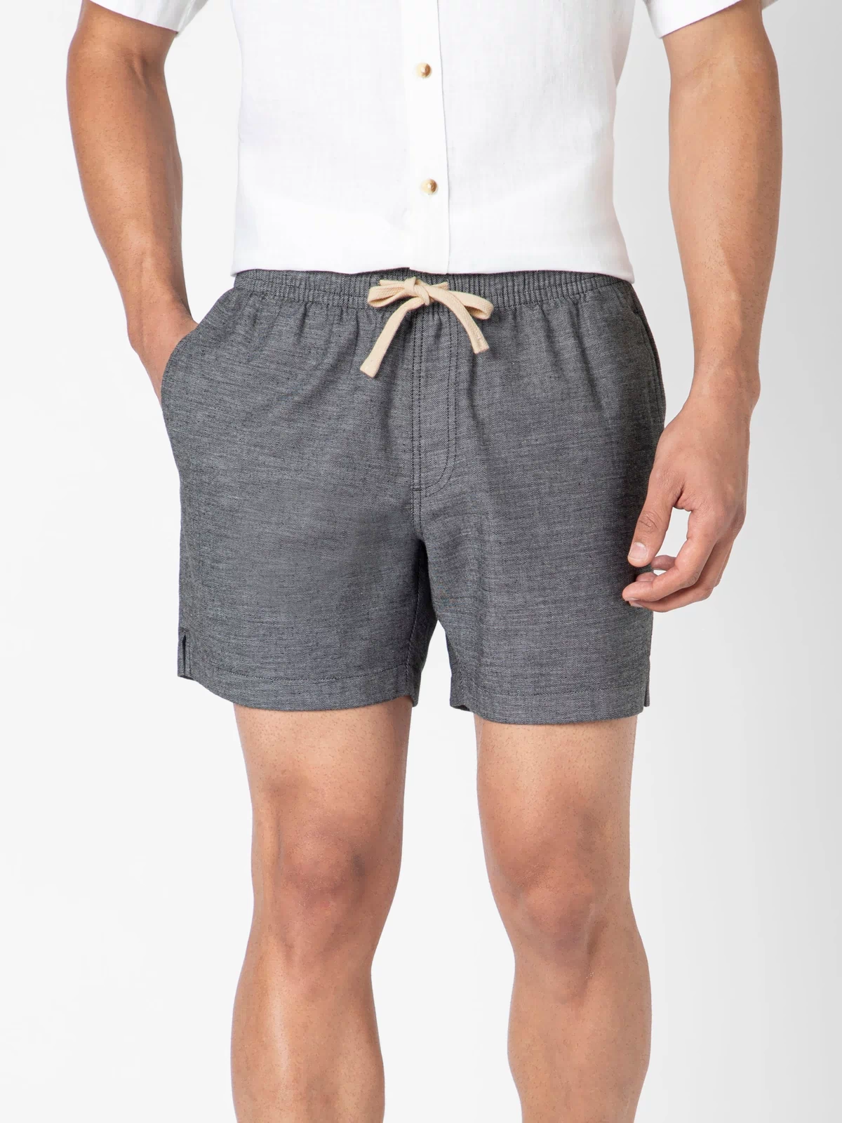 Stretch Linen Short