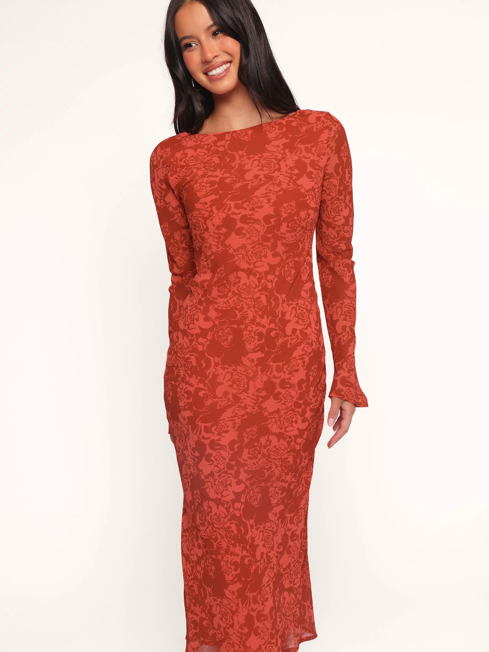 Petal and Pup USA DRESSES Talitha Maxi Dress - Red Roses
