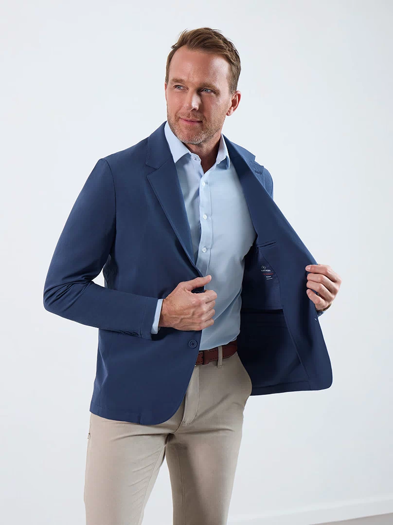 Telex Tech Blazer Slim Fit - Digital Blue