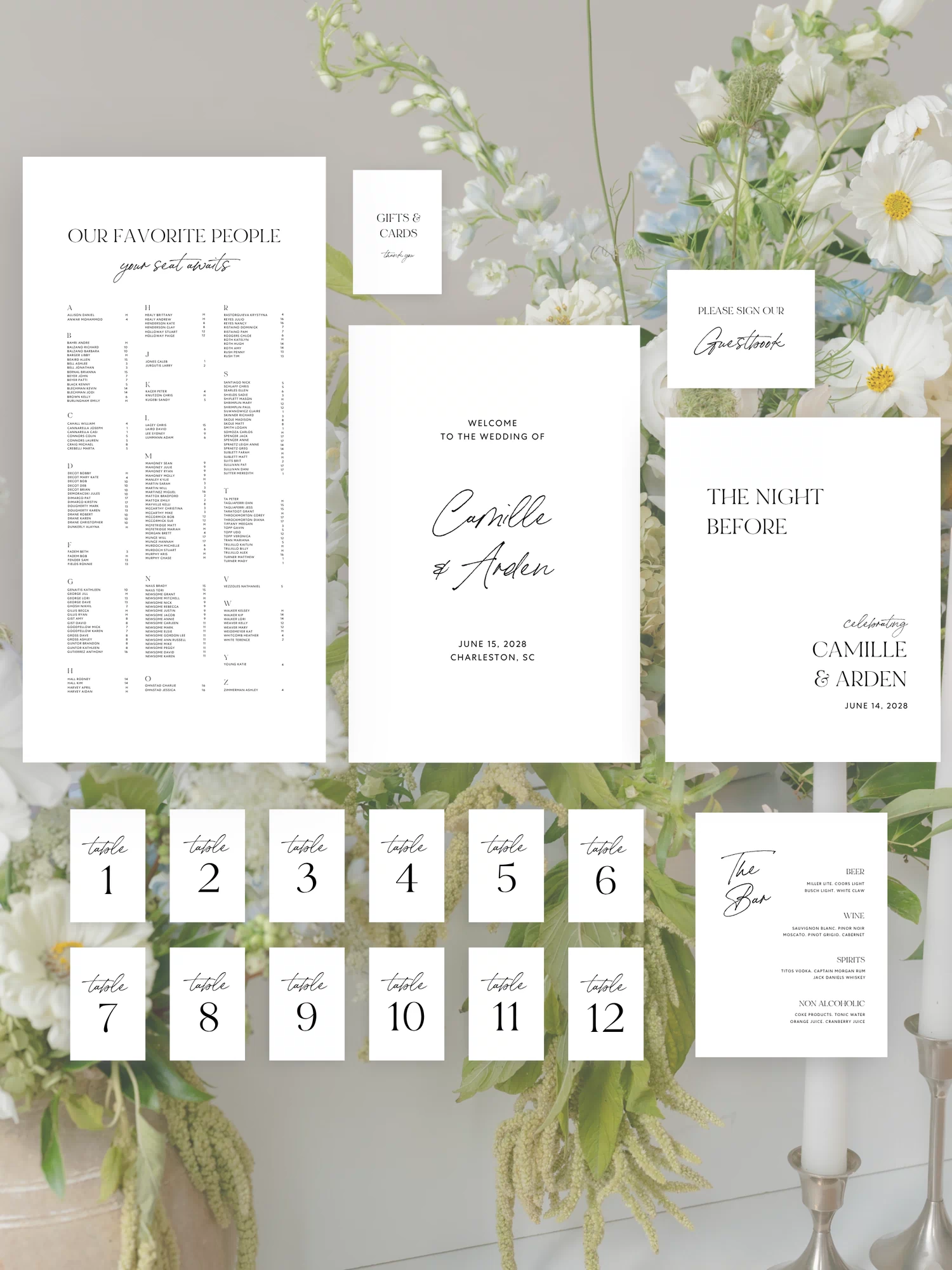 The Complete Wedding Sign Bundle