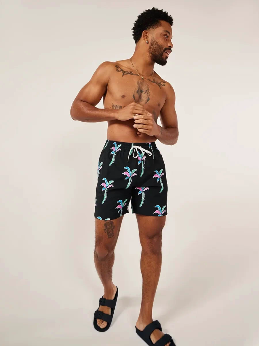 The Havana Nights 7" (Lined Classic Swim Trunk) - Image 5 - Chubbies Shorts