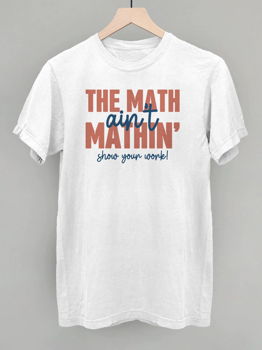 The Math Ain't Mathin'