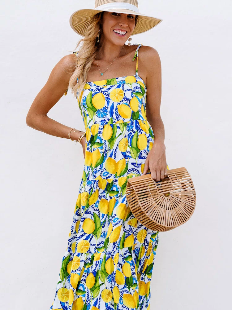 Lavender The Positano - Resort Dress