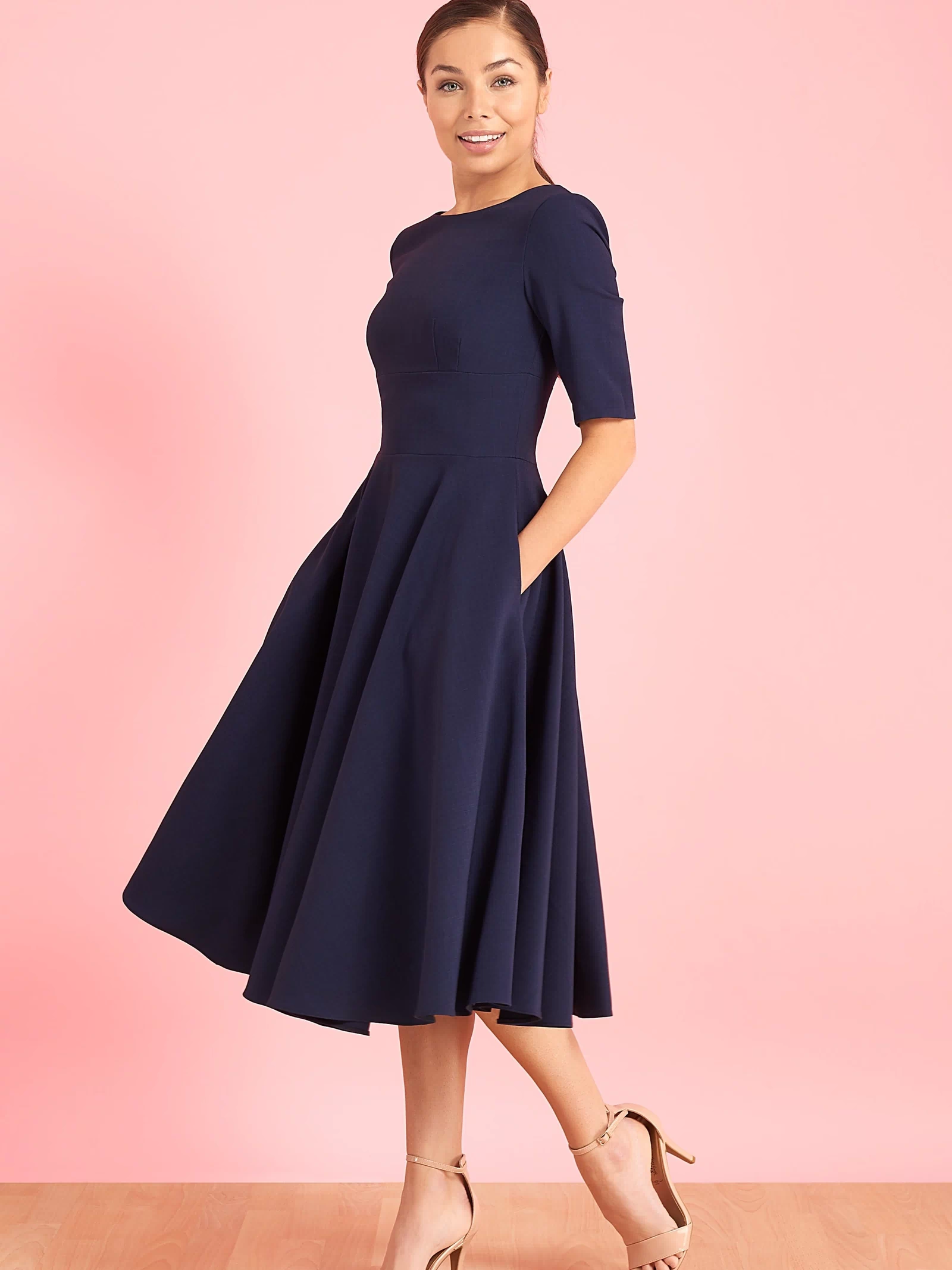 Hepburn Swing Dress