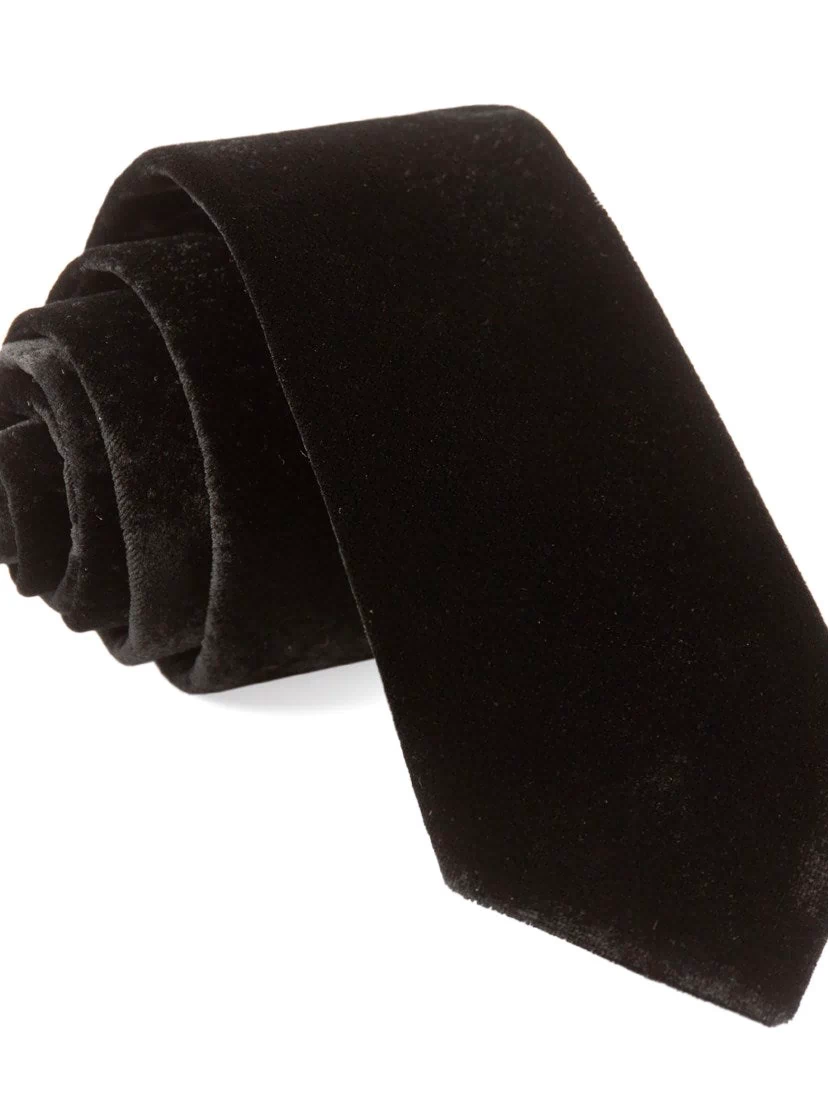 Formal Velvet Black Tie