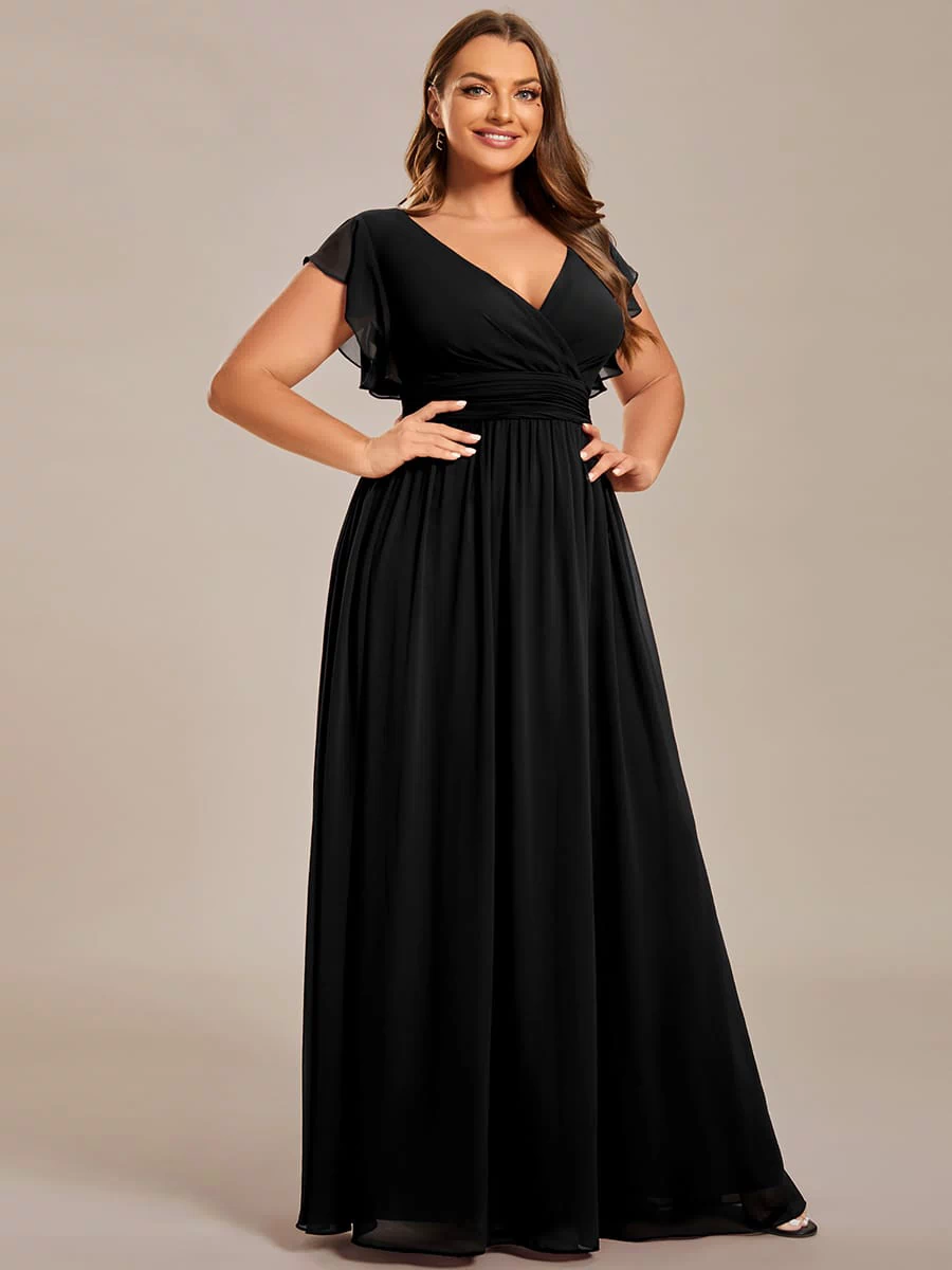 Top Picks Black Evening Gowns #style_ES01819BK