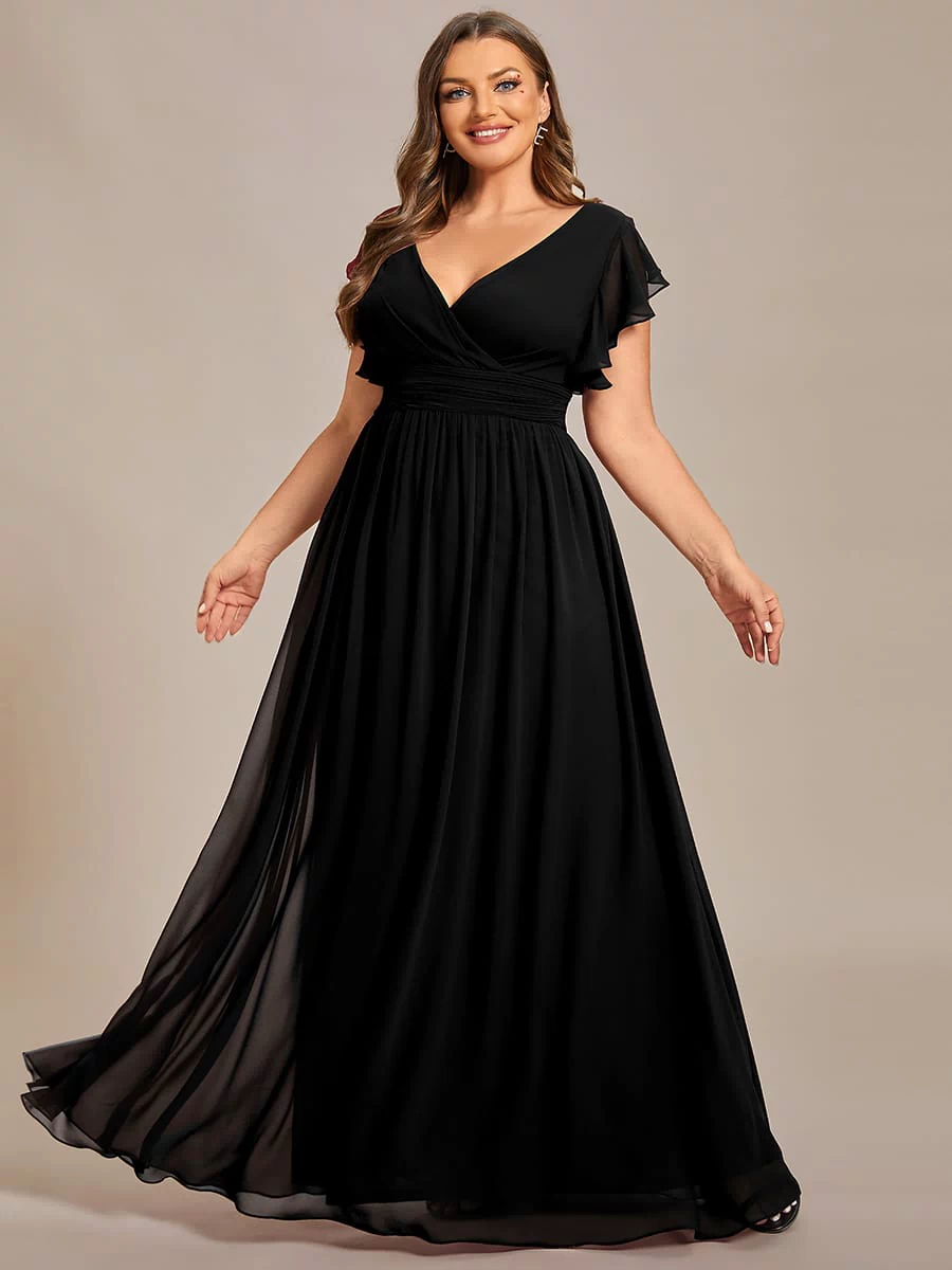 Top Picks Black Evening Gowns #style_ES01819BK