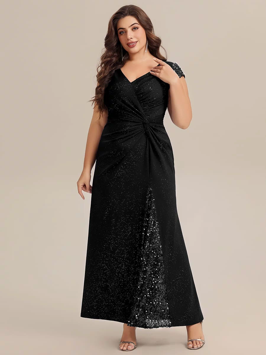 Top Picks Black Evening Gowns #style_EE02657BK