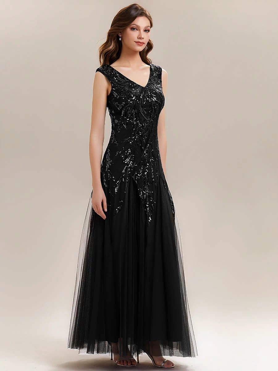 Top Picks Black Evening Gowns #style_EE02559BK