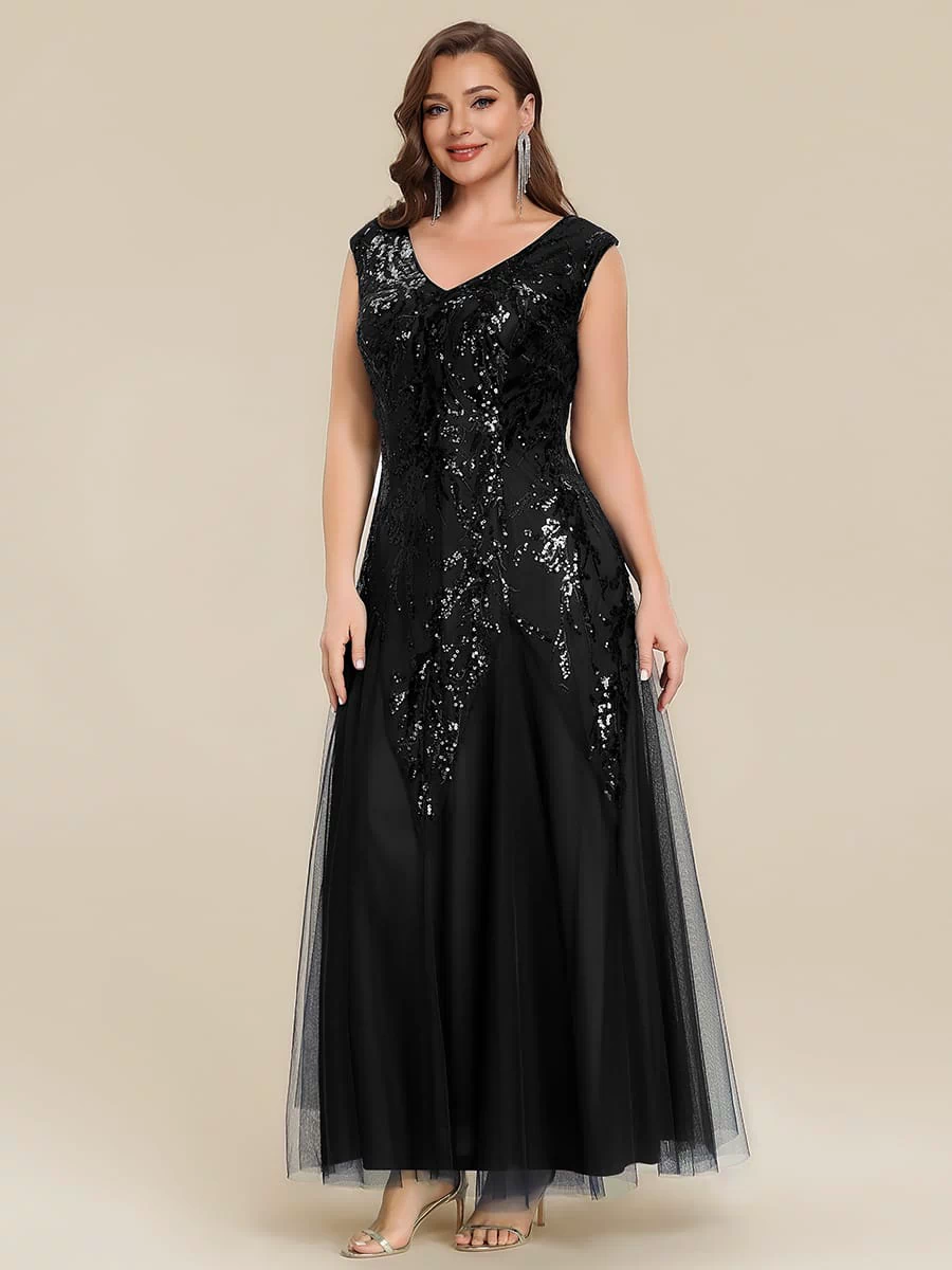 Top Picks Black Evening Gowns #style_EE02559BK