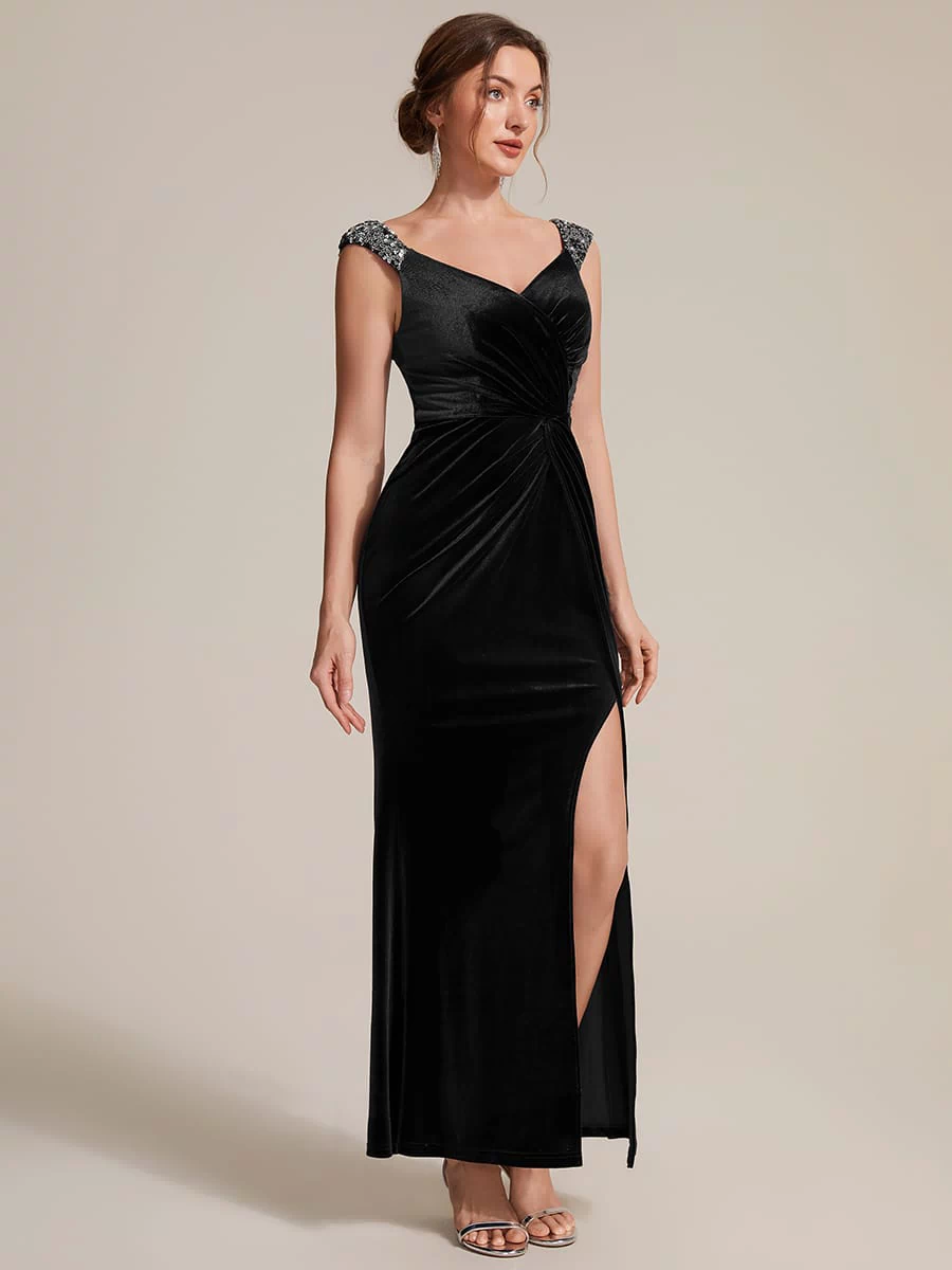Top Picks Black Evening Gowns #style_EE03023BK