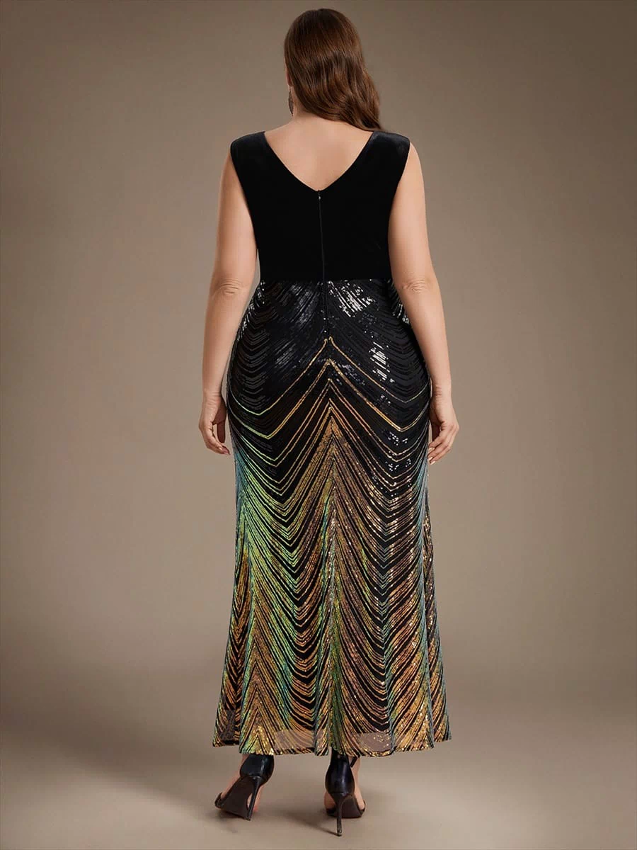 Top Picks Black Evening Gowns #style_EE02788KG