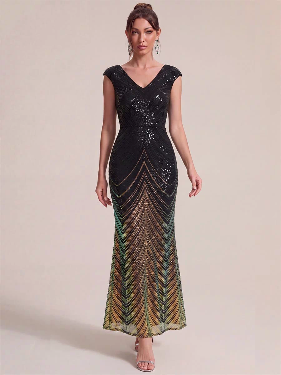 Top Picks Black Evening Gowns #style_EE02829KG