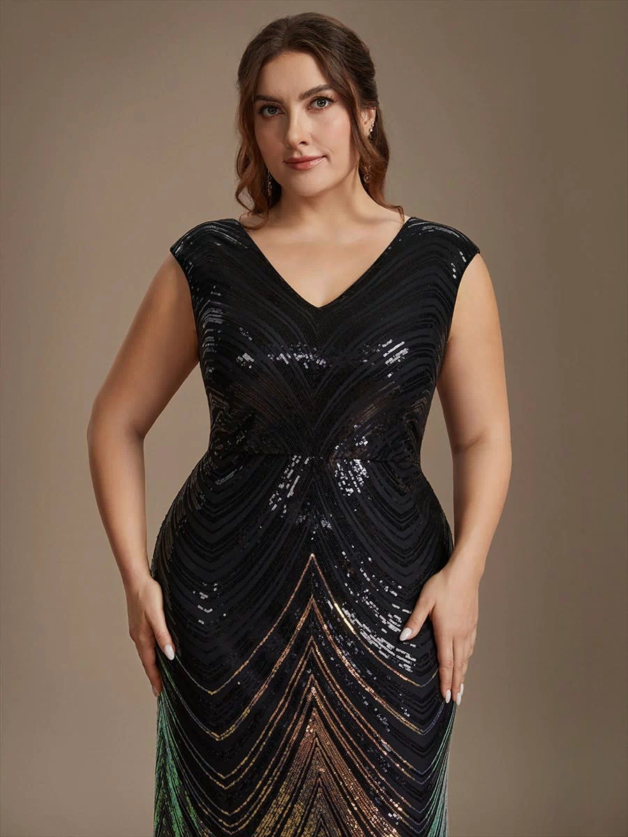 Top Picks Black Evening Gowns #style_EE02829KG