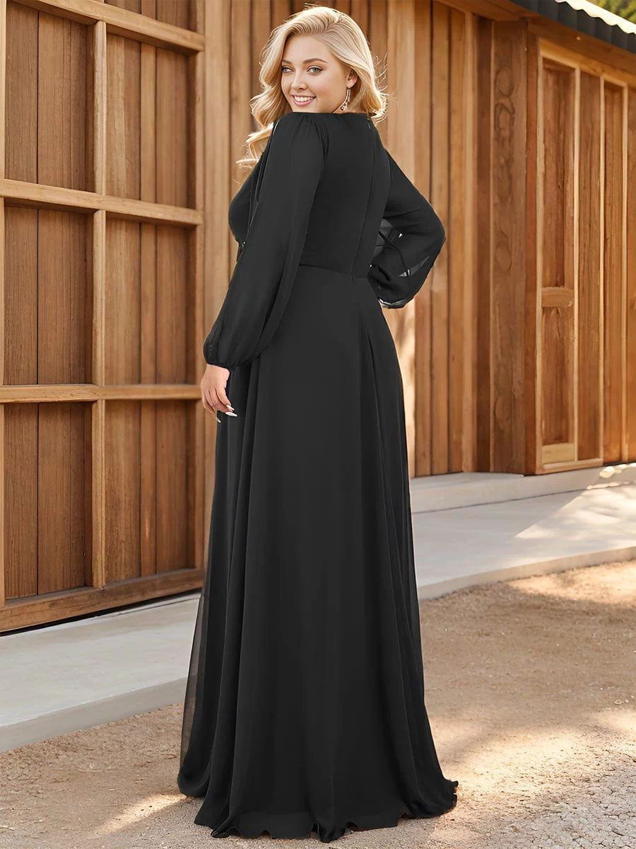 Top Picks Black Evening Gowns #style_EP00461BK