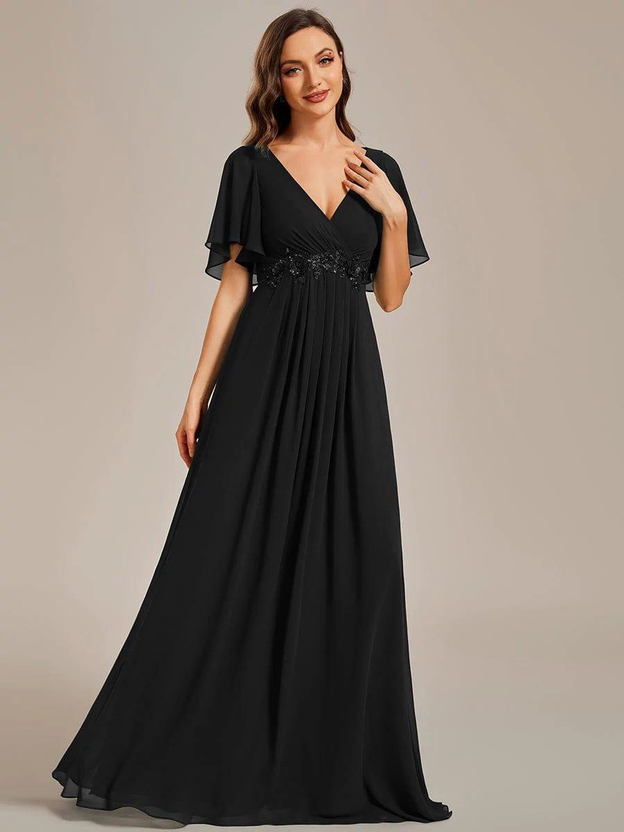 Top Picks Black Evening Gowns #style_EE01960BK