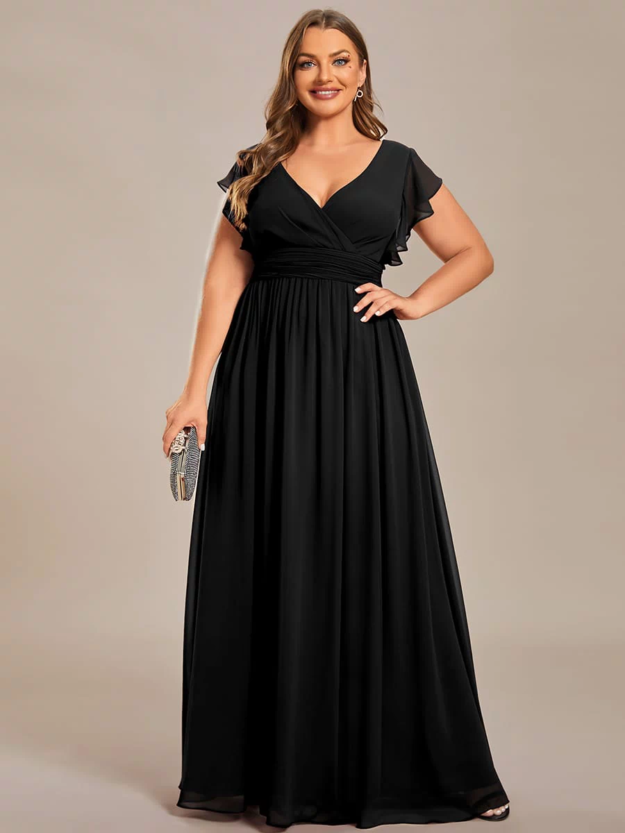 Top Picks Black Evening Gowns #style_ES01819BK