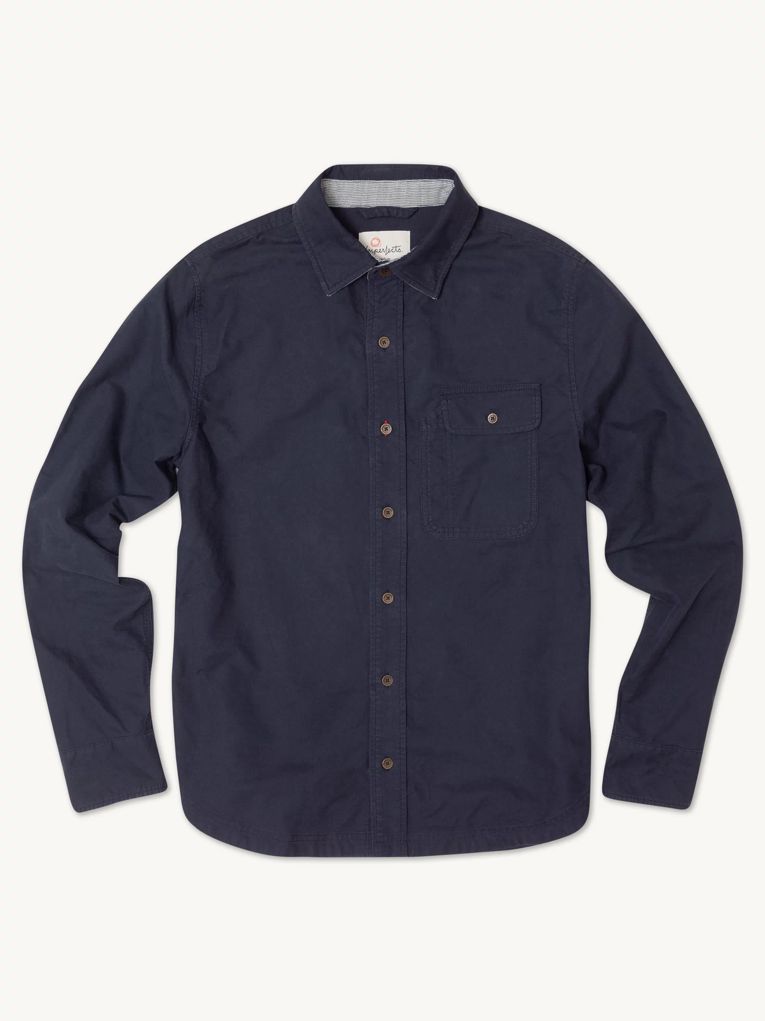 Tradesman Button Down Oxford Cloth Shirt Mens Dark Navy